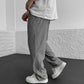 Pantalón tubo acanalado