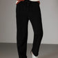 Pantalón tubo acanalado
