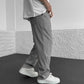 Pantalón tubo acanalado